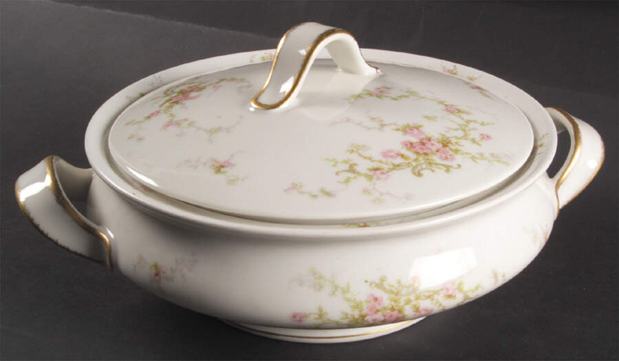 Schleiger 318a Round Covered Vegetable by Haviland-1