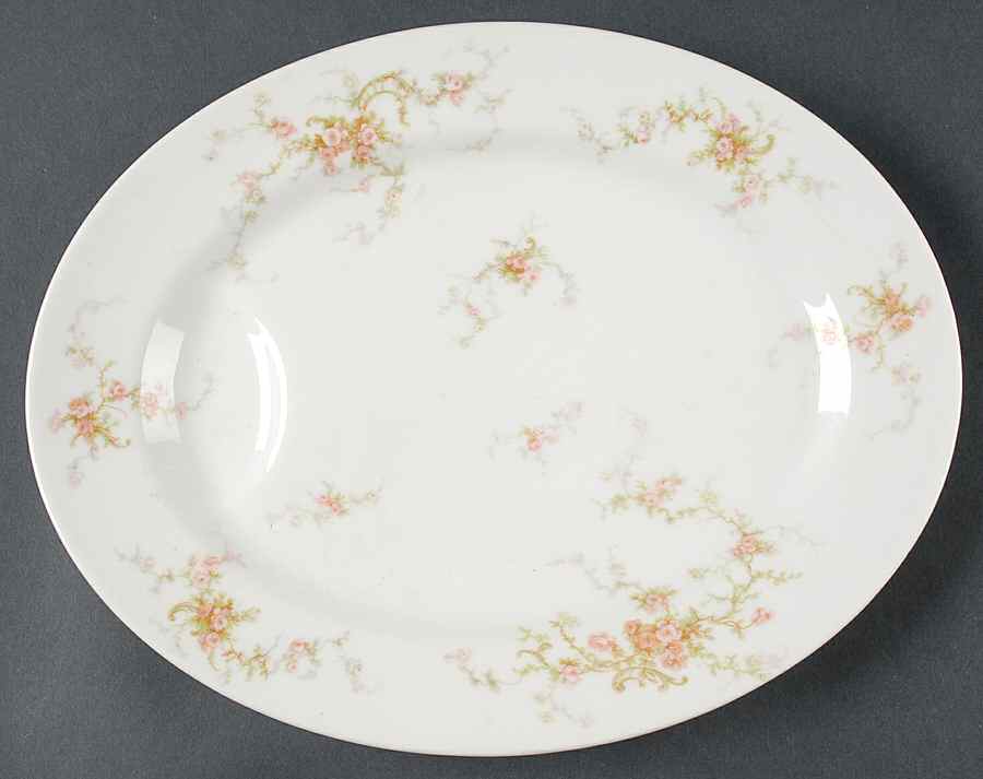 Schleiger 318a 11" Oval Serving Platter by Haviland-1