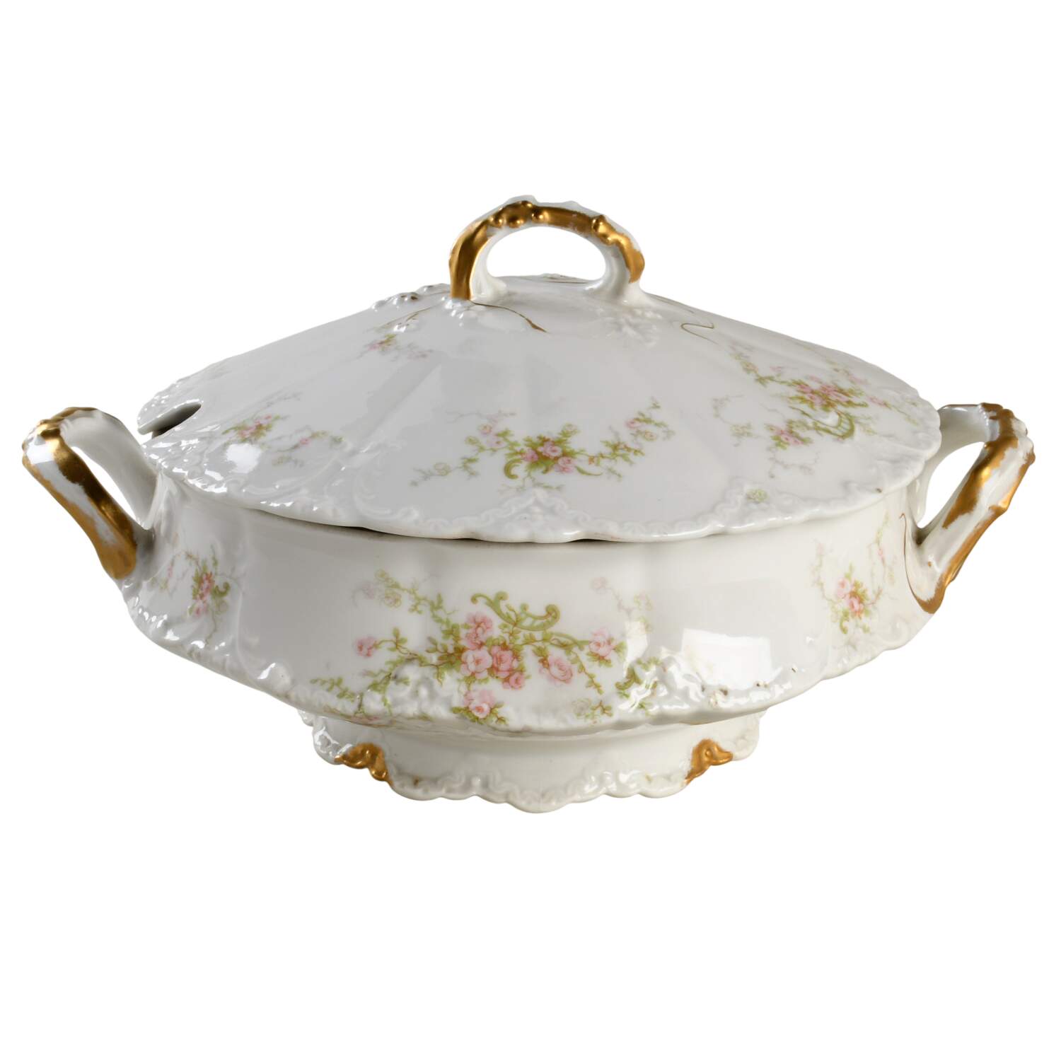 Schleiger 318B Tureen &  Lid by Haviland-1