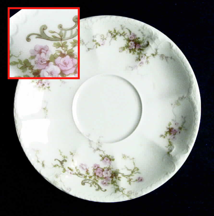 Schleiger 318B Saucer by Haviland-1