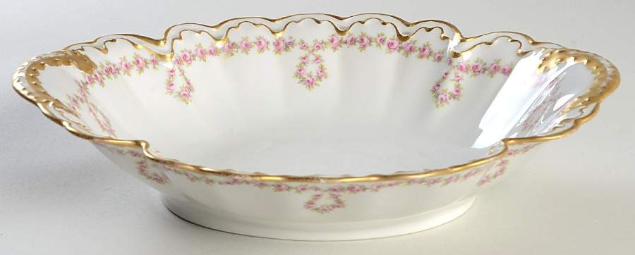 Schleiger 319 10" Oval Vegetable Bowl by Haviland-1