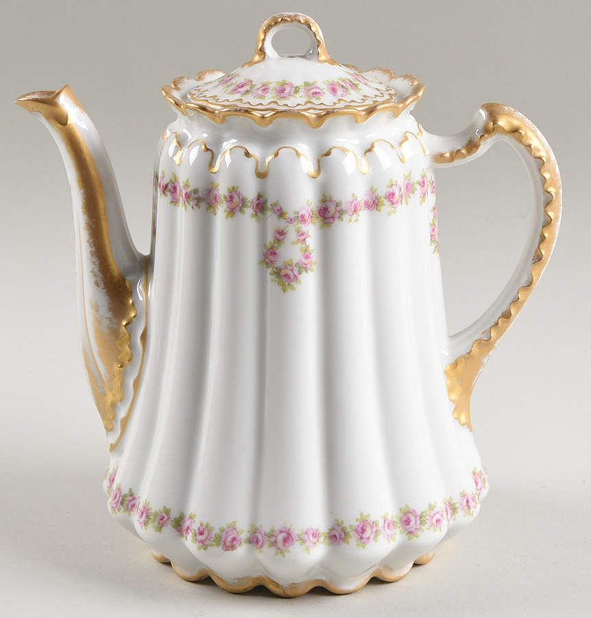 Schleiger 319 Coffee Pot & Lid by Haviland-1