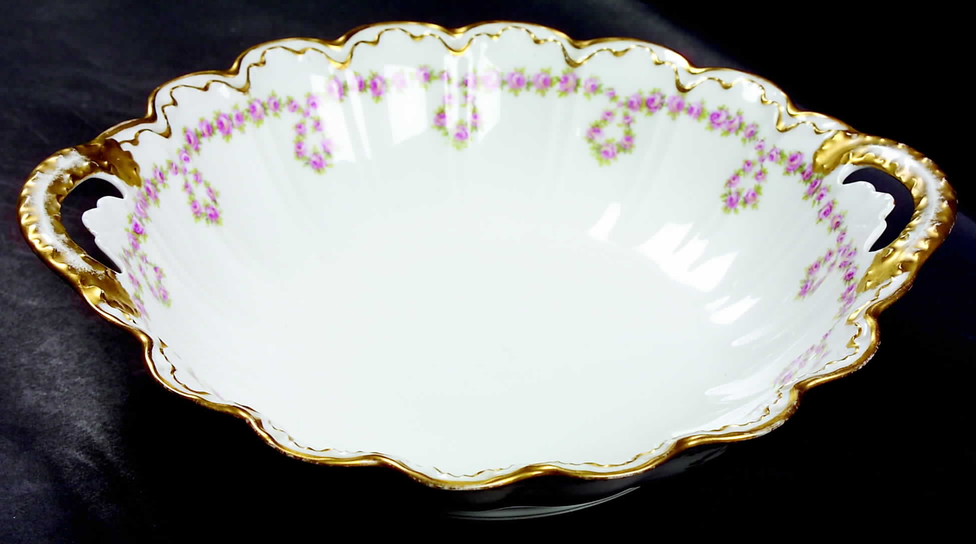 Schleiger 319 10" Round Vegetable Bowl by Haviland-1