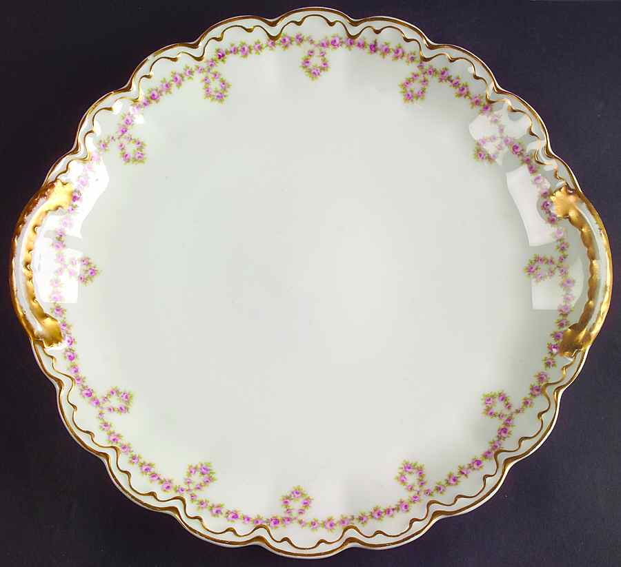 Schleiger 319 13" Chop Plate (Round Platter) by Haviland-1