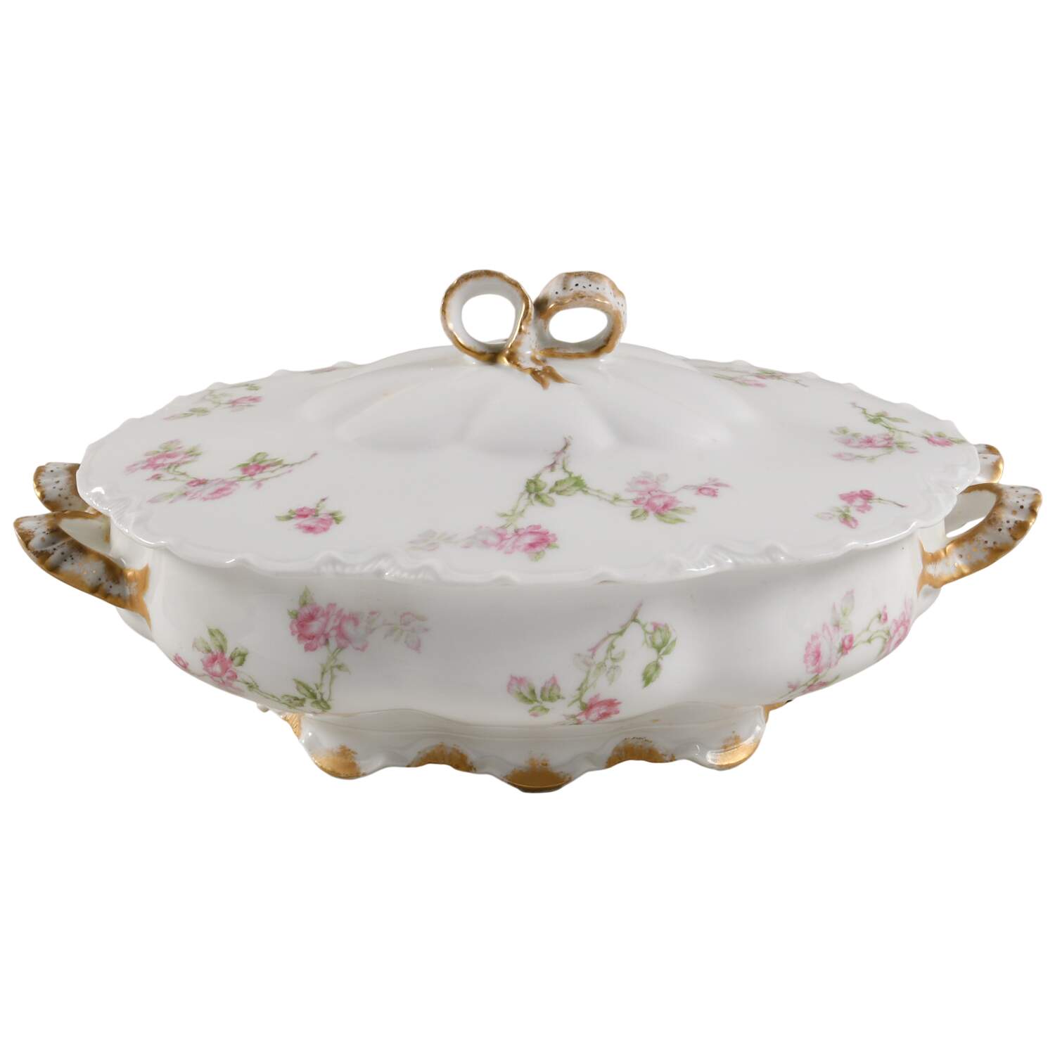 Schleiger 31A Oval Covered Vegetable by Haviland-1