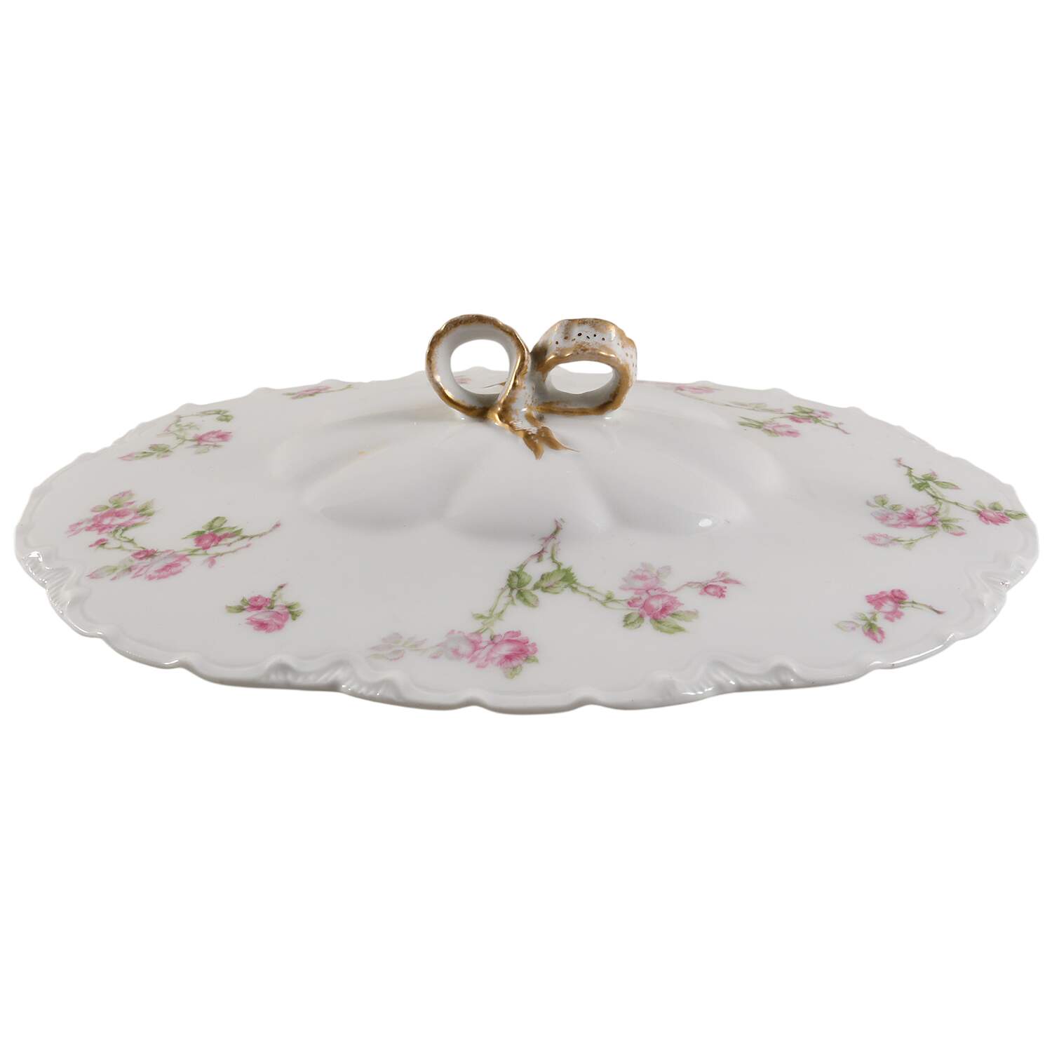 Schleiger 31A Lid for Oval Vegetable by Haviland-1