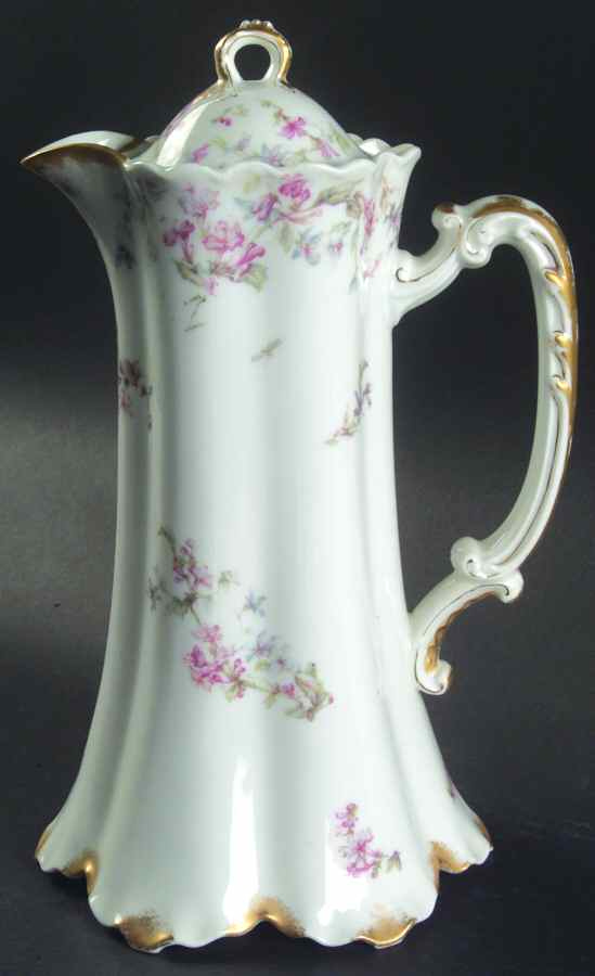 Schleiger 32 Chocolate Pot & Lid by Haviland-1
