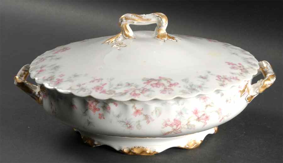 Schleiger 32 Round Covered Vegetable by Haviland-1