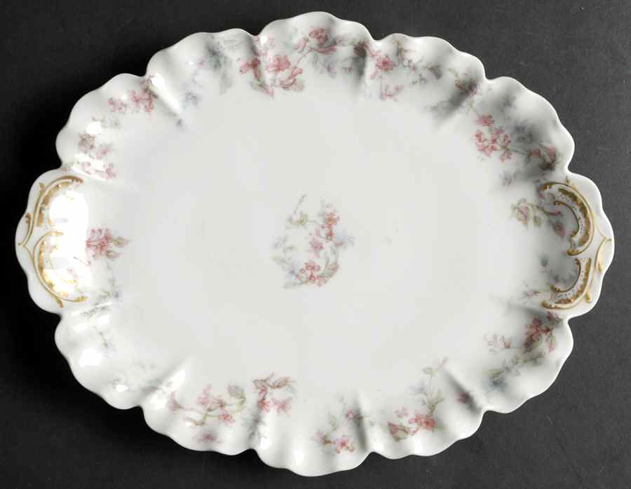 Schleiger 32 11" Oval Serving Platter by Haviland-1