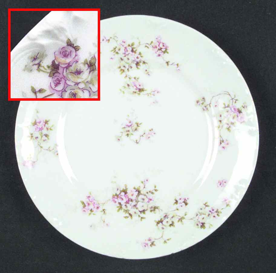 Schleiger 320e (Smooth) Salad Plate by Haviland-1