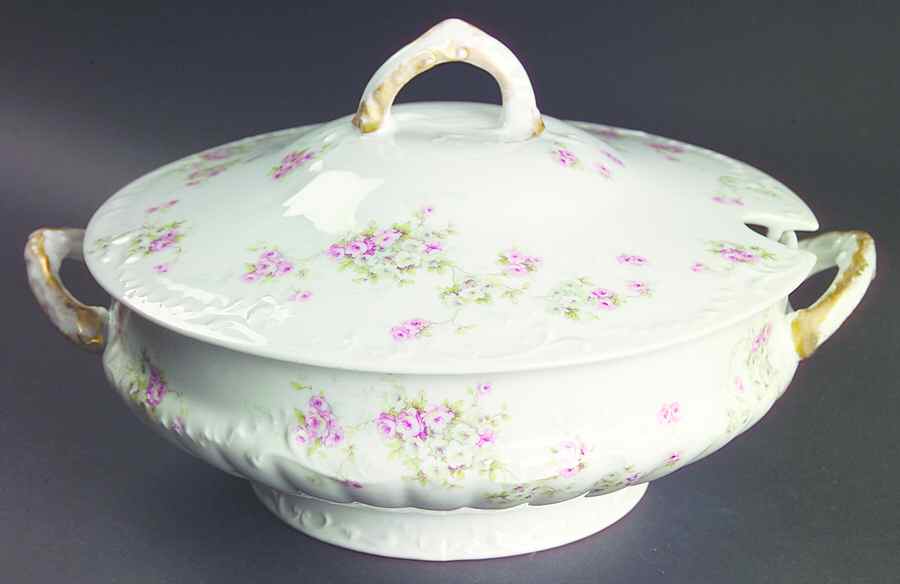 Schleiger 320e (Smooth) Tureen &  Lid by Haviland-1