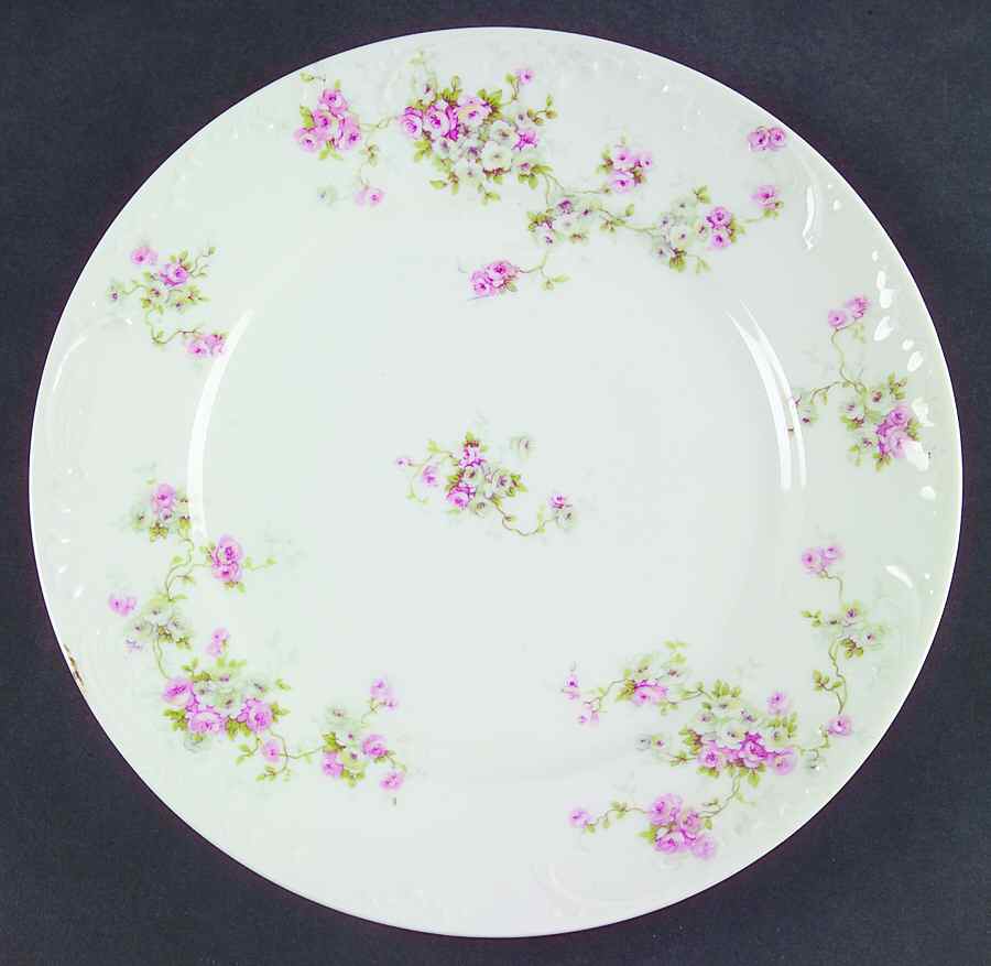 Schleiger 320e (Smooth) Luncheon Plate by Haviland-1