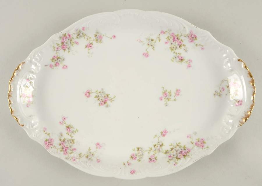 Schleiger 320e (Smooth) 14" Oval Serving Platter by Haviland-1