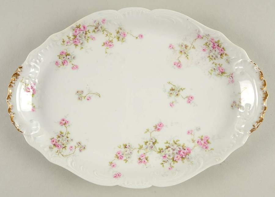 Schleiger 320e (Smooth) 11" Oval Serving Platter by Haviland-1