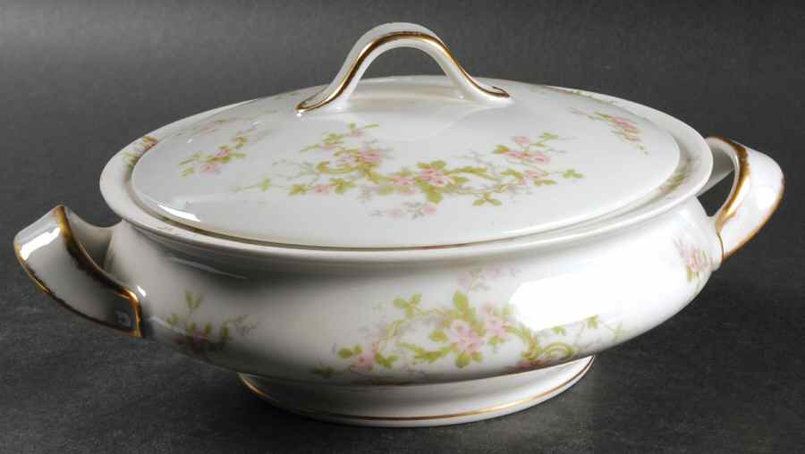 Schleiger 322 Round Covered Vegetable by Haviland-1