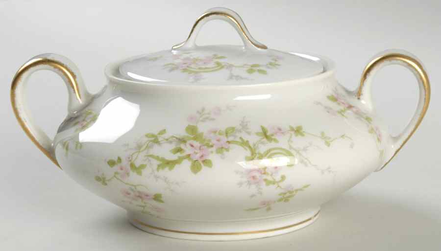 Schleiger 322 Sugar Bowl & Lid by Haviland-1