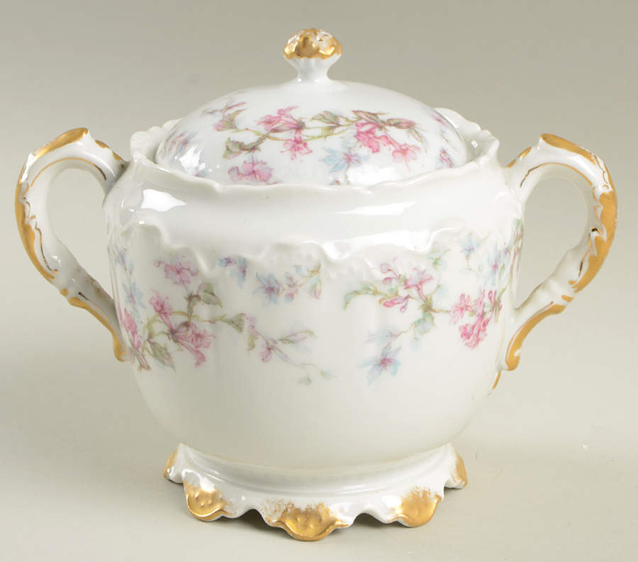 Schleiger 32A Sugar Bowl & Lid by Haviland-1