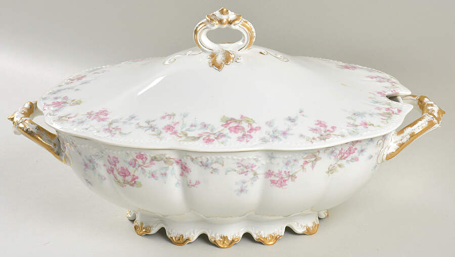 Schleiger 32A Oval Tureen & Lid by Haviland-1