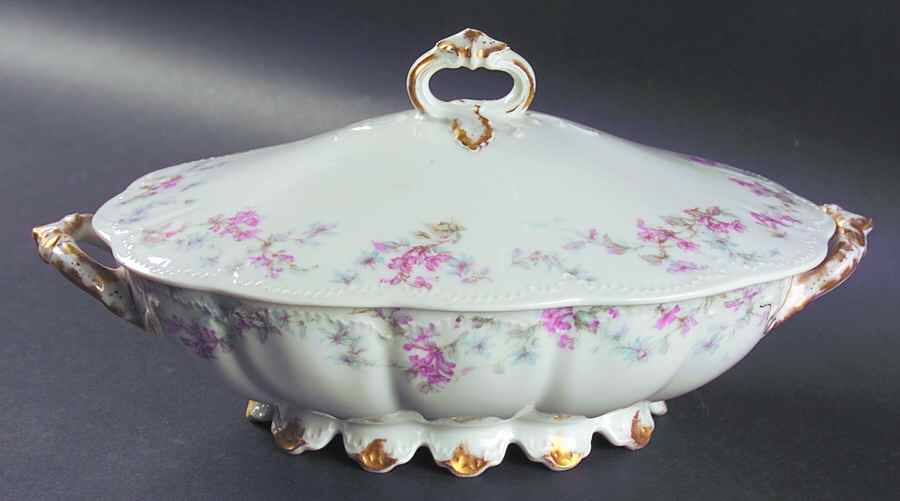 Schleiger 32A Oval Covered Vegetable by Haviland-1