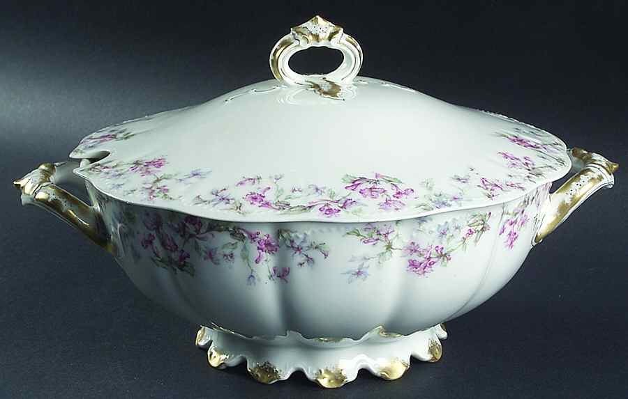 Schleiger 32A Tureen &  Lid by Haviland-1