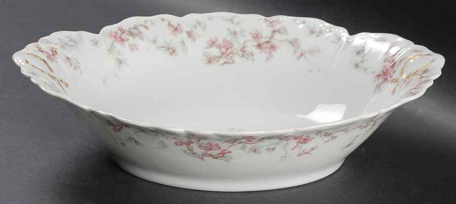 Schleiger 32A 10" Oval Vegetable Bowl by Haviland-1