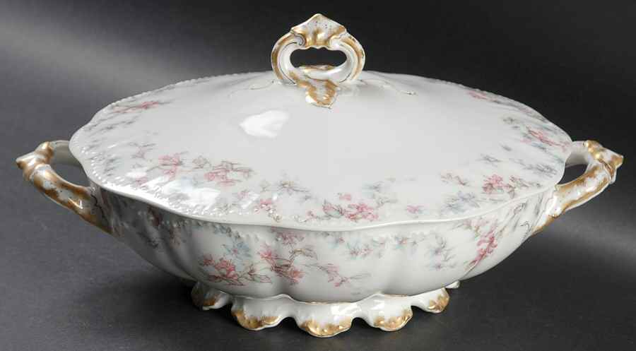 Schleiger 32A Round Covered Vegetable by Haviland-1