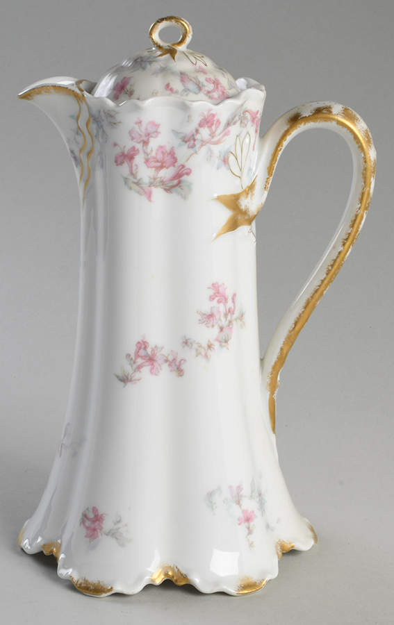 Schleiger 32C Chocolate Pot & Lid by Haviland-1
