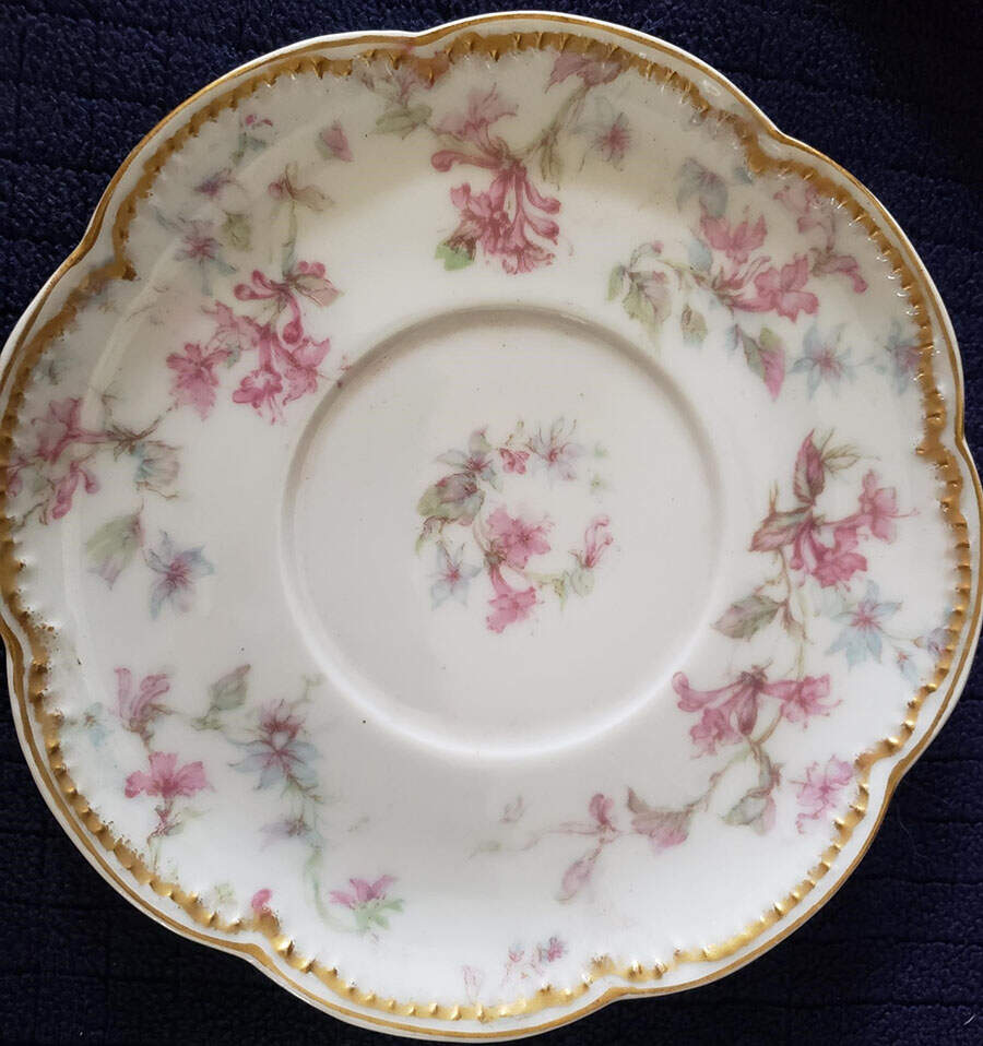 Schleiger 32F Saucer for Ramekin by Haviland-1