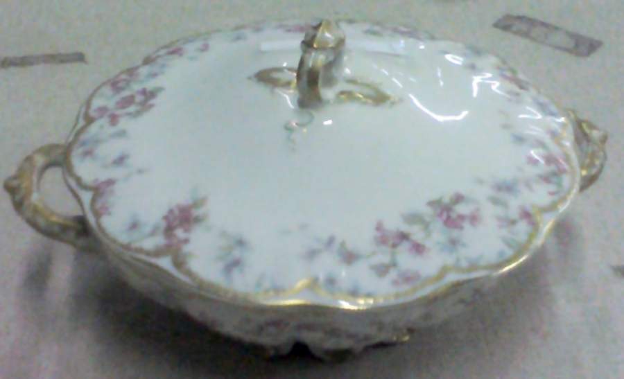 Schleiger 32F Round Covered Vegetable by Haviland-1
