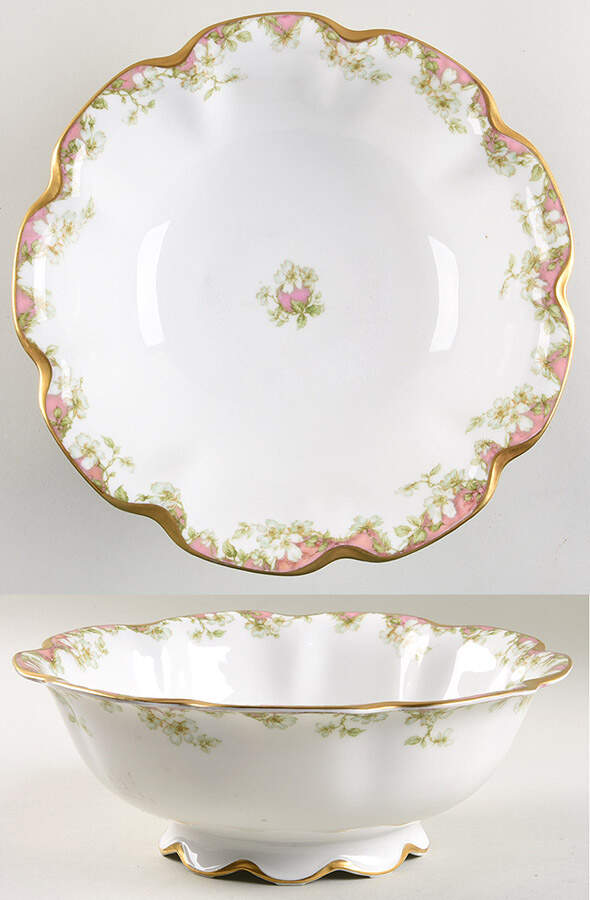 Schleiger 33 9" Oval Serving Platter by Haviland-1