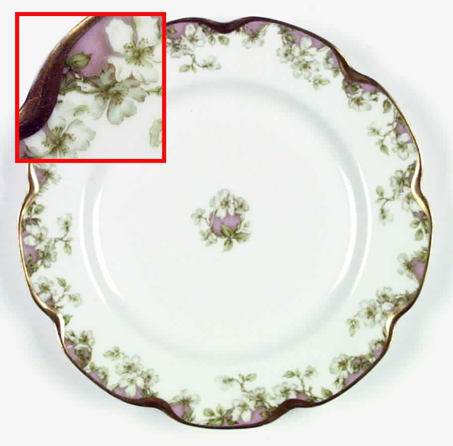 Schleiger 33 Dinner Plate by Haviland-1