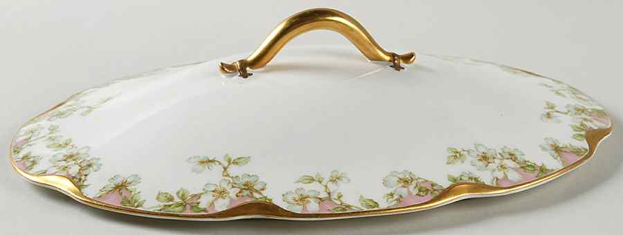 Schleiger 33 Lid for Oval Vegetable by Haviland-1