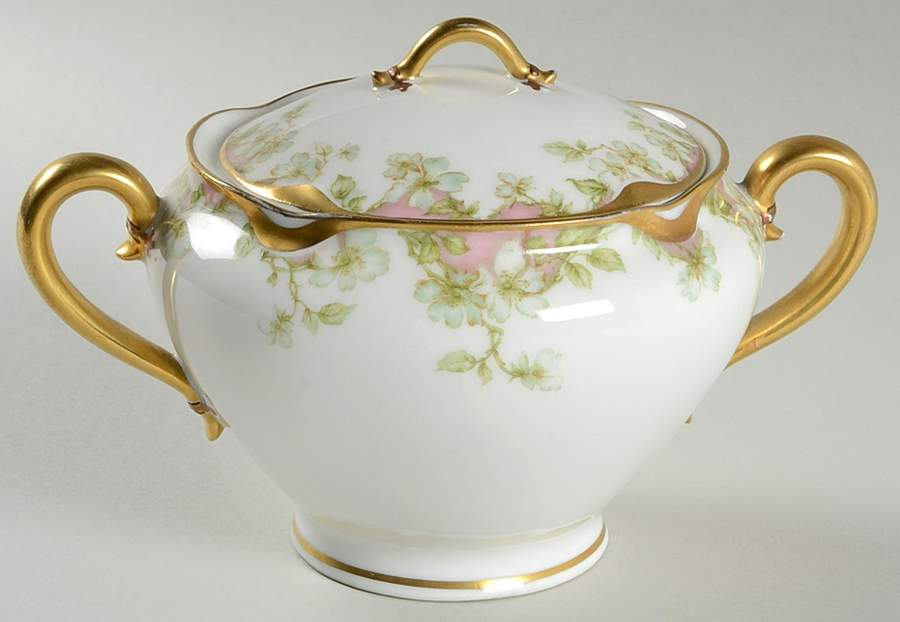 Schleiger 33 Sugar Bowl & Lid by Haviland-1