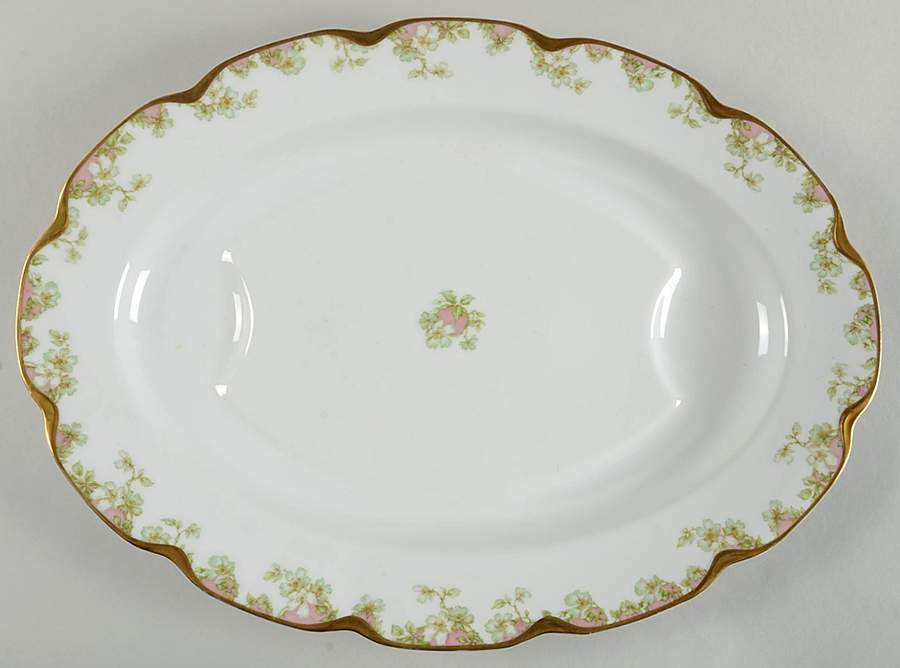 Schleiger 33 18" Oval Serving Platter by Haviland-1