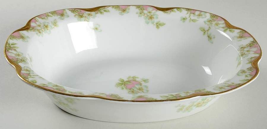 Schleiger 33 10" Oval Vegetable Bowl by Haviland-1