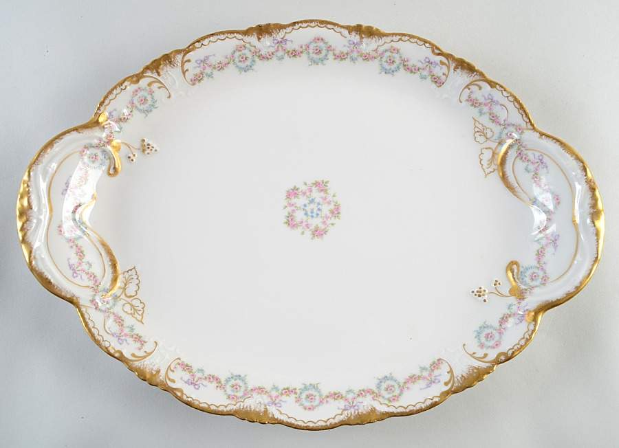 Schleiger 330 16" Oval Serving Platter by Haviland-1