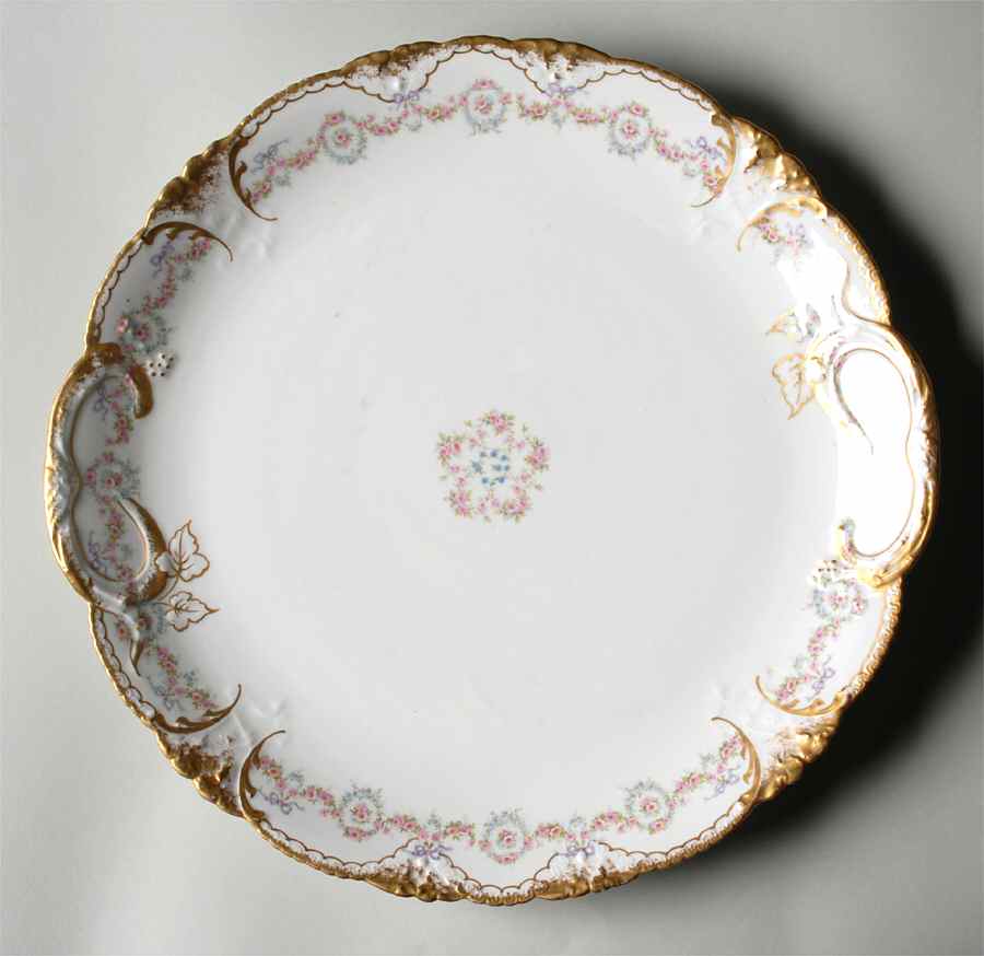 Schleiger 330 13" Chop Plate (Round Platter) by Haviland-1
