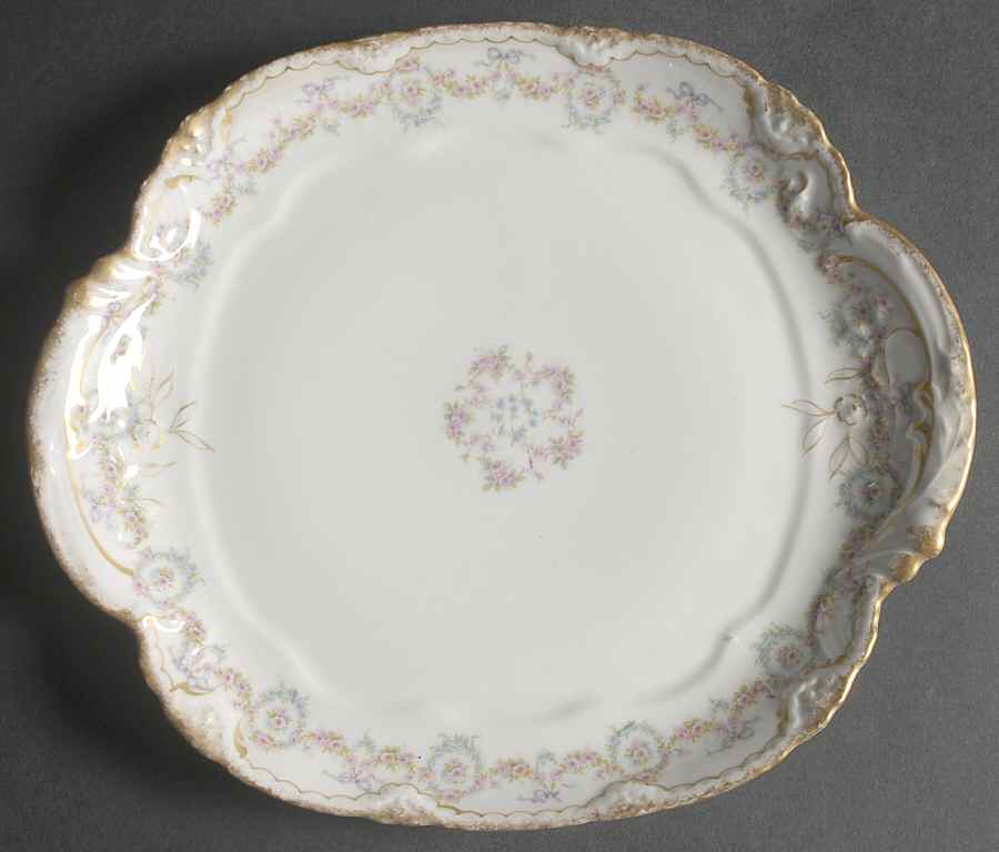 Schleiger 330 Square Handled Cake Plate by Haviland-1