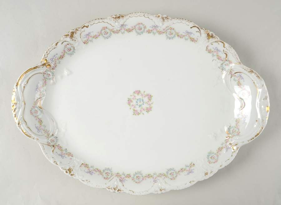 Schleiger 330 16" Oval Serving Platter by Haviland-1