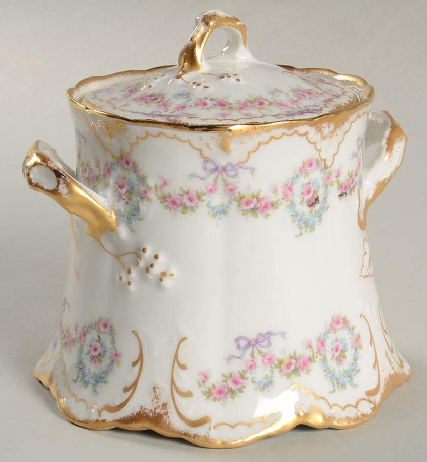 Schleiger 330 Sugar Bowl & Lid by Haviland-1