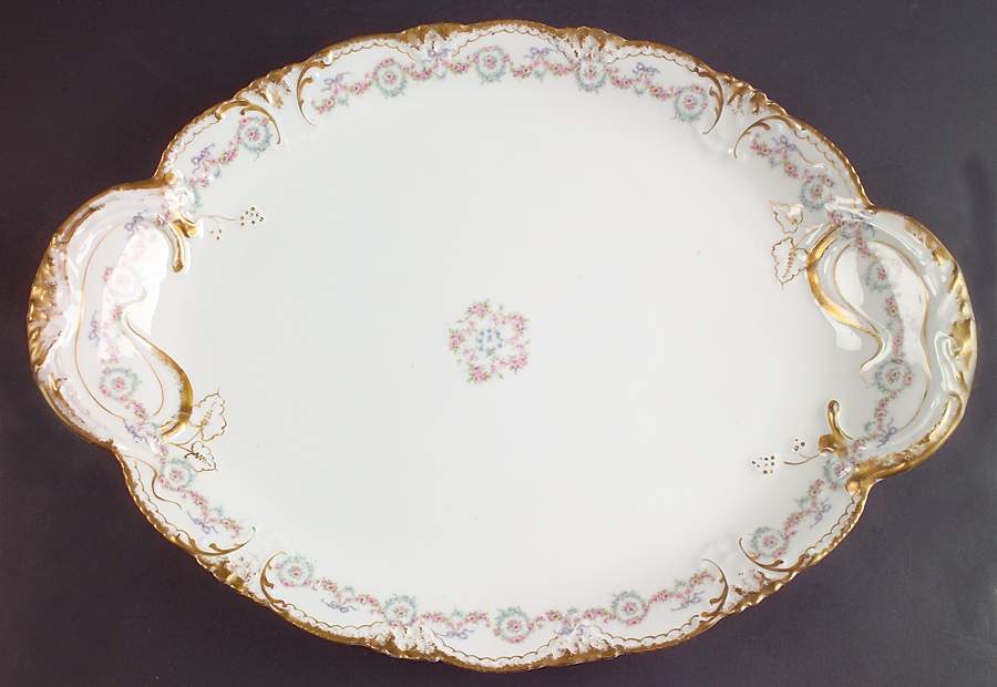 Schleiger 330 18" Oval Serving Platter by Haviland-1