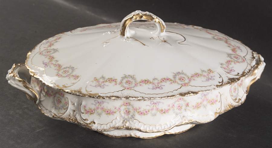 Schleiger 330 Oval Covered Vegetable by Haviland-1