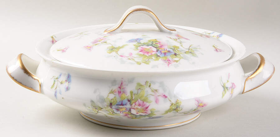 Schleiger 333 Round Covered Vegetable by Haviland-1