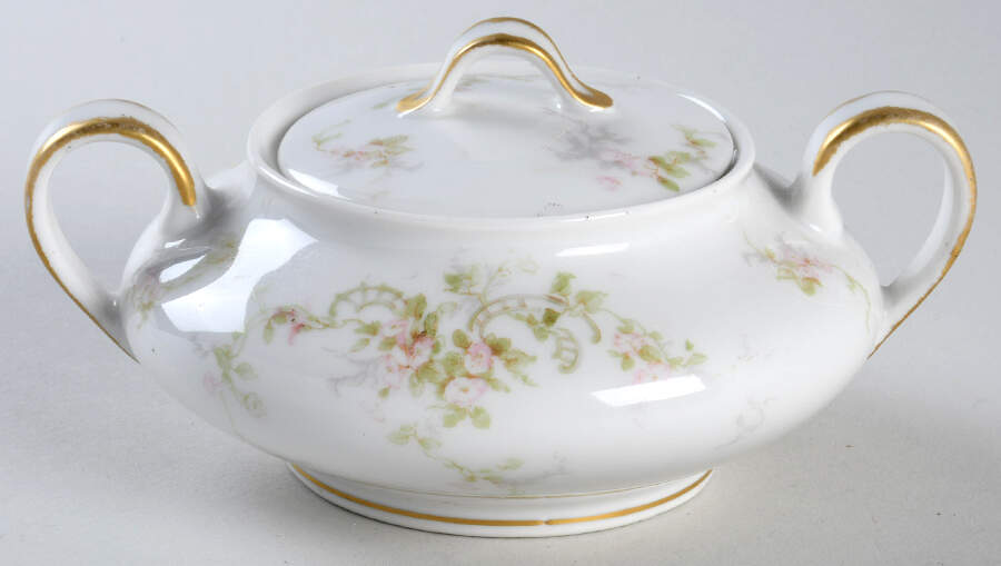 Schleiger 334 Sugar Bowl & Lid by Haviland-1