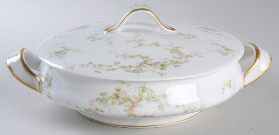 Schleiger 334 Round Covered Vegetable by Haviland-1