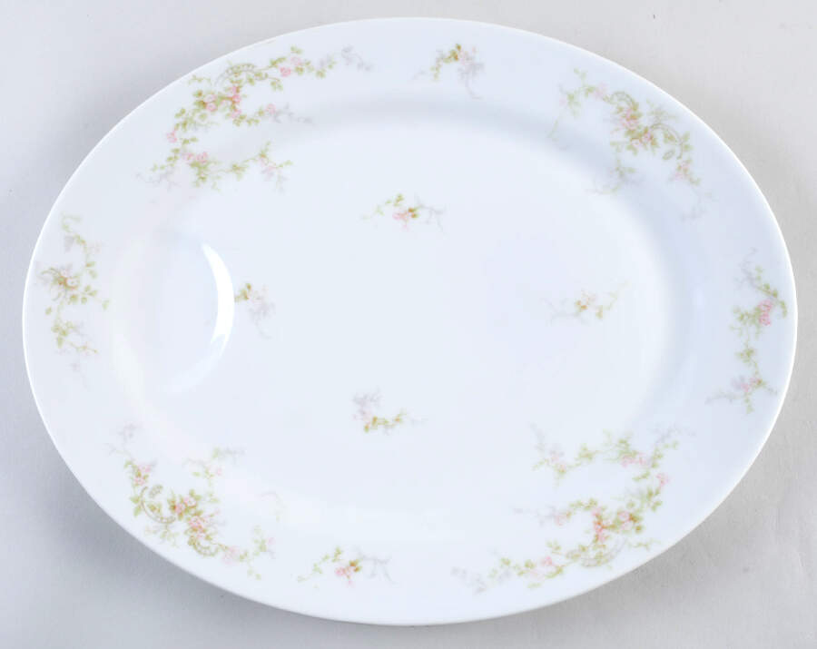 Schleiger 334 15" Oval Serving Platter by Haviland-1