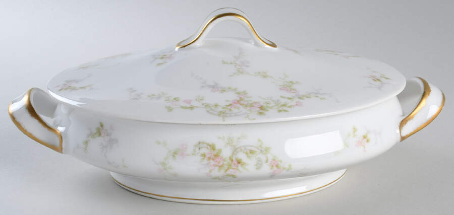 Schleiger 334 Oval Covered Vegetable by Haviland-1