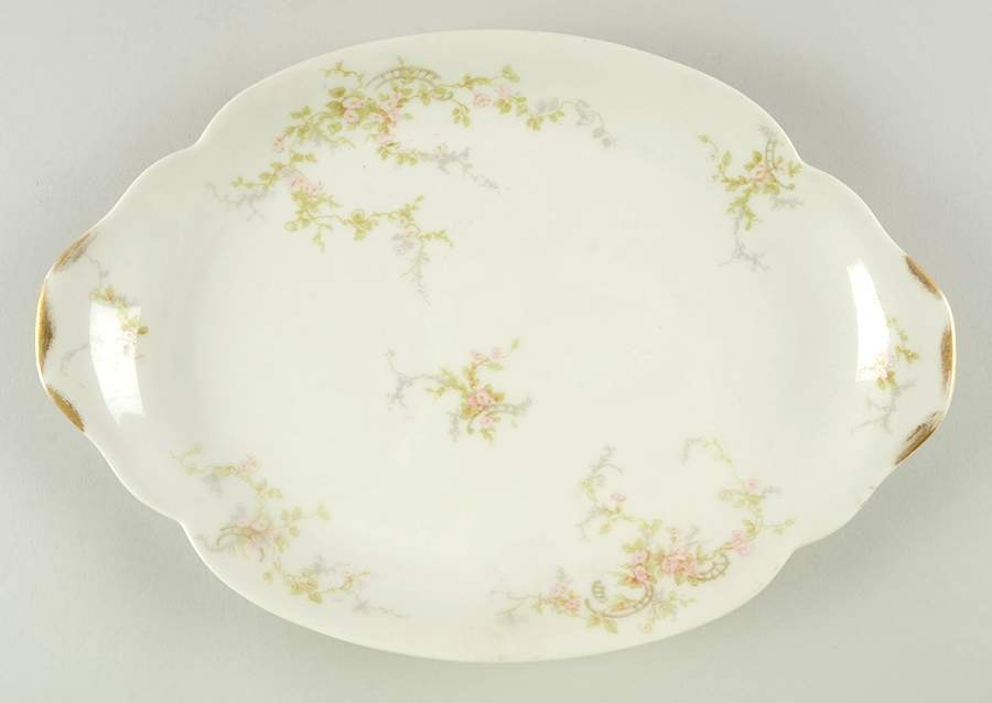 Schleiger 334 11" Oval Serving Platter by Haviland-1
