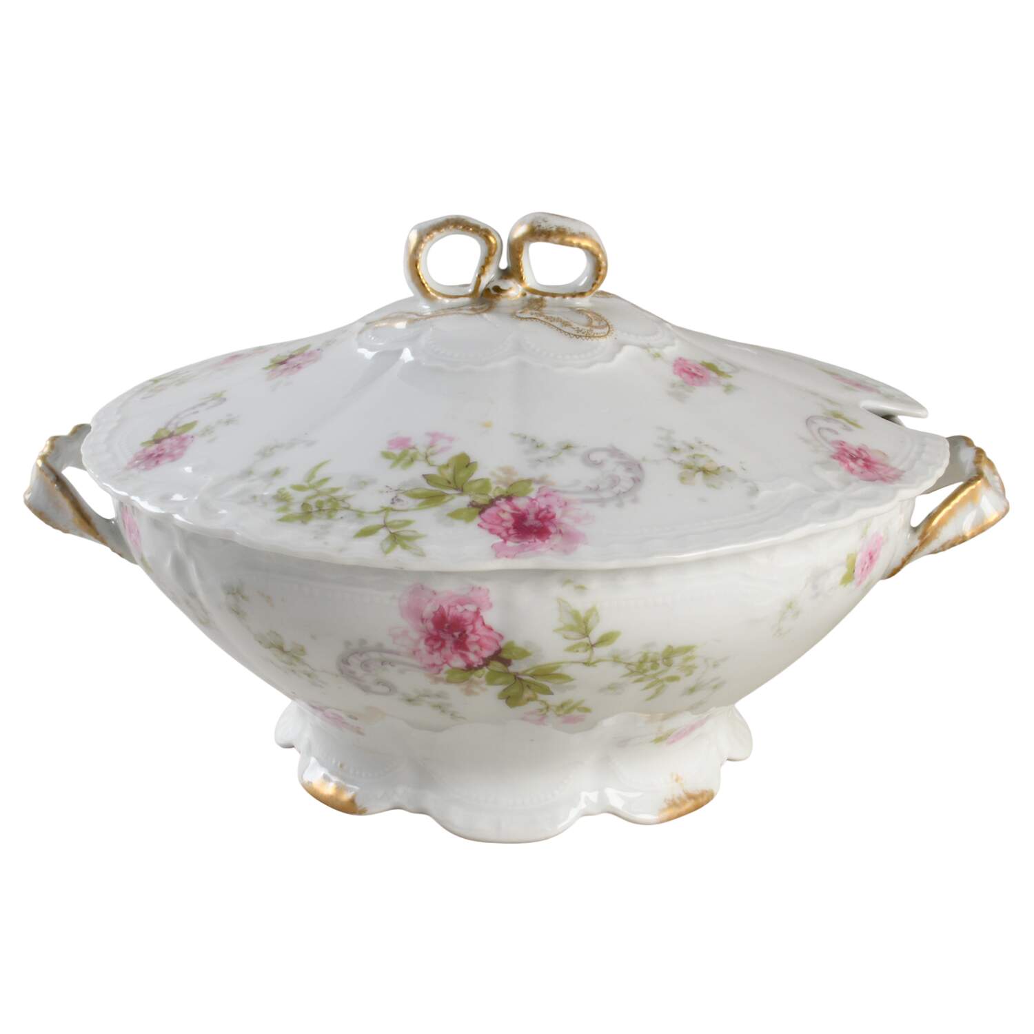 Schleiger 335b Tureen &  Lid by Haviland-1