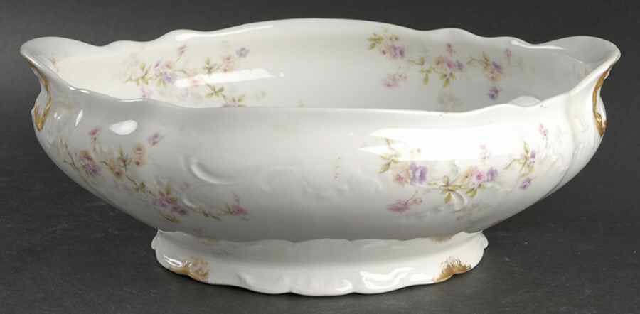 Schleiger 339B 10" Round Vegetable Bowl by Haviland-1